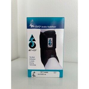 Med Spec EVO Ankle Stabilizer Brace Black Small New in Box